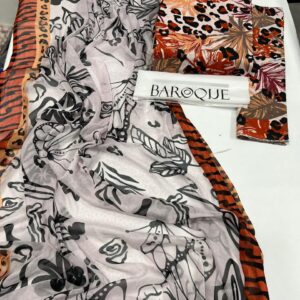 Digital Printed Lawn Shirt Trouser and Dopata 3